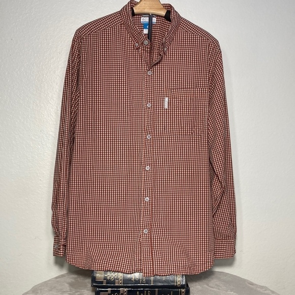 Columbia Long Sleeve Button Down Shirt Size Large - Picture 1 of 6